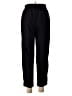 Active Solid Black Casual Pants Size M - photo 2
