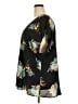 Torrid 100% Polyester Floral Black Short Sleeve Blouse Size 3X Plus (3) - photo 5