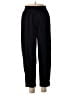 Active Solid Black Casual Pants Size M - photo 1