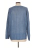 White + Warren 100% Linen Blue Pullover Sweater Size L - photo 2