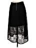 Mossimo 100% Polyester Black Formal Skirt Size 4 - photo 2