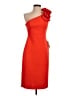 Eliza J Orange Cocktail Dress Size 4 - photo 1