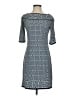 Max Studio Blue Casual Dress Size S - photo 1