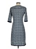 Max Studio Blue Casual Dress Size S - photo 2