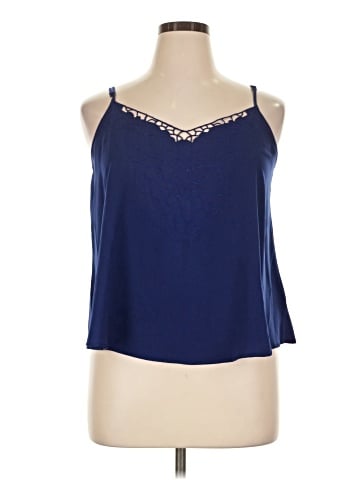 Attention Sleeveless Blouse (view 1)