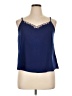 Attention 100% Polyester Blue Sleeveless Blouse Size XL - photo 1