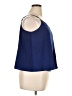 Attention 100% Polyester Blue Sleeveless Blouse Size XL - photo 4