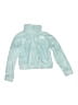 The North Face 100% Polyester Teal Jacket Size 10 - 12 - photo 2