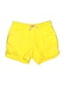 Lands' End 100% Cotton Solid Yellow Athletic Shorts Size 10 - 12 - photo 1