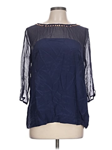 French Connection 3/4 Sleeve Blouse (view 1)