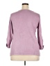 Roz & Ali Purple Pullover Sweater Size 2X - photo 2