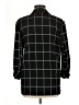 Topshop Checkered-gingham Black Blazer Size 6 - photo 2