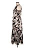 Studio One Animal Print Brown Casual Dress Size L - photo 5