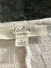 Kirious Checkered-gingham Silver Skort Size L - photo 3
