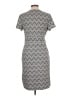 Talbots Chevron-herringbone Gray Casual Dress Size L - photo 2