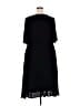Torrid 100% Rayon Solid Black Casual Dress Size 4X Plus (4) - photo 2