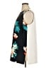 Ellen Tracy Graphic Floral Black Sleeveless Blouse Size XL - photo 5