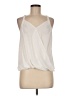 DAILYLOOK 100% Polyester Ivory Sleeveless Blouse Size M - photo 1