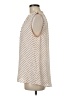 41Hawthorn 100% Polyester Polka Dots Ivory Sleeveless Blouse Size M - photo 5