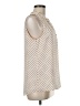 41Hawthorn 100% Polyester Polka Dots Ivory Sleeveless Blouse Size M - photo 4