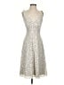 Final Touch Hearts Ivory Cocktail Dress Size S - photo 1