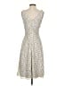 Final Touch Hearts Ivory Cocktail Dress Size S - photo 2