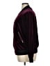 Just Fab Burgundy Track Jacket Size 1X - photo 5