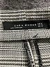Zara Plaid Gray Formal Skirt Size XL - photo 4