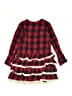 Hanna Andersson 100% Cotton Plaid Red Dress Size 120 cm / US 6X - photo 2
