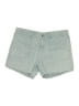 Dylan 100% Cotton Chevron-herringbone Blue Denim Shorts Size 14 - photo 1