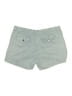 Dylan 100% Cotton Chevron-herringbone Blue Denim Shorts Size 14 - photo 2