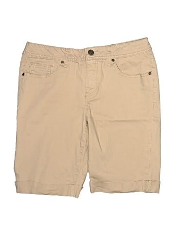 Faded Glory Khaki Shorts (view 1)