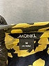 Monki Animal Print Yellow Short Sleeve Turtleneck Size M - photo 7