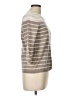 Eddie Bauer Stripes Gray Pullover Sweater Size L (petite) - photo 4