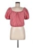 Sienna Sky 100% Polyester Red Short Sleeve Blouse Size M - photo 1