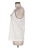 Tory Burch 100% Cotton Ivory White Sleeveless Top Size M - photo 5