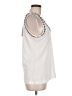 Tory Burch 100% Cotton Ivory White Sleeveless Top Size M - photo 4