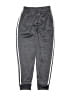 Adidas 100% Polyester Gray Track Pants Size 10 - 12 - photo 2