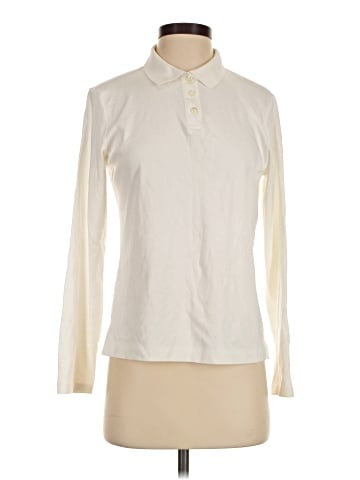 Lands' End Long Sleeve Polo (view 1)