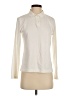 Lands' End Ivory Long Sleeve Polo Size S - photo 1