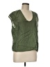 Three Dots Green Sleeveless T-Shirt Size M - photo 1