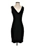 Moda International Solid Black Cocktail Dress Size S - photo 1