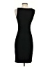 Moda International Solid Black Cocktail Dress Size S - photo 2