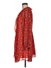 Glamorous 100% Polyester Red Kimono Size 8 - photo 5