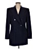 Escada by Margaretha Ley 100% Wool Blue Wool Blazer Size EU 40 / US 10 - photo 1