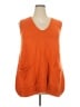 Unbranded 100% Acrylic Orange Sweater Vest Size XXL - photo 1