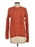L.L.Bean 100% Cotton Orange Cardigan Size S - photo 1