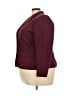 Covington Tweed Burgundy Blazer Size 20 - photo 5
