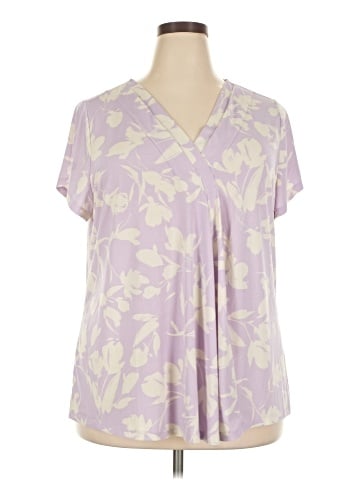 Lane Bryant Short Sleeve Blouse (view 1)