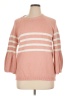 Boden Stripes Pink Pullover Sweater Size XL - photo 1
